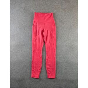 Lululemon Align High-Rise Pant Womens 4 Pale‎ Raspberry Leggings 25" Inseam Gym